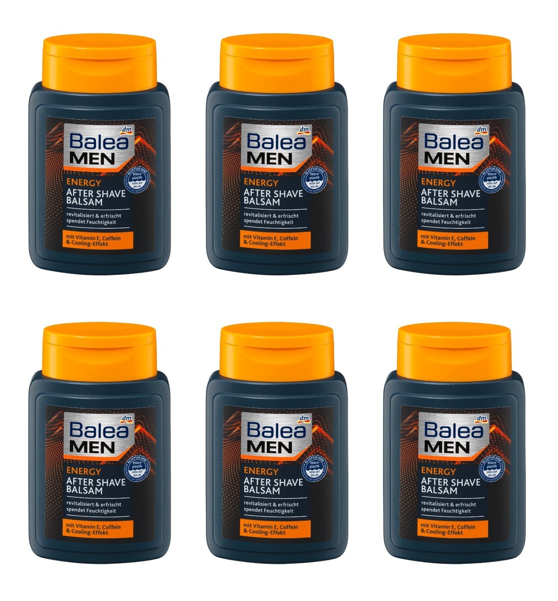 Balea Men Aftershave Fresh – 8er Pack (8x100 Ml), Mit Panthenol & Bisabolol, Beruhigt Die Haut Nach Der Rasur