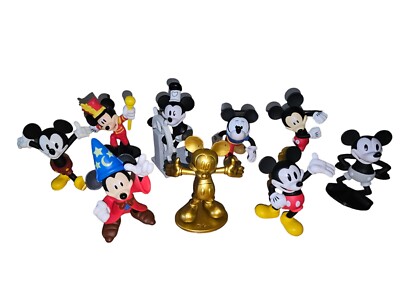 Just Play Lot Of 9 Mickey Mouse Throughout The Years 2.75