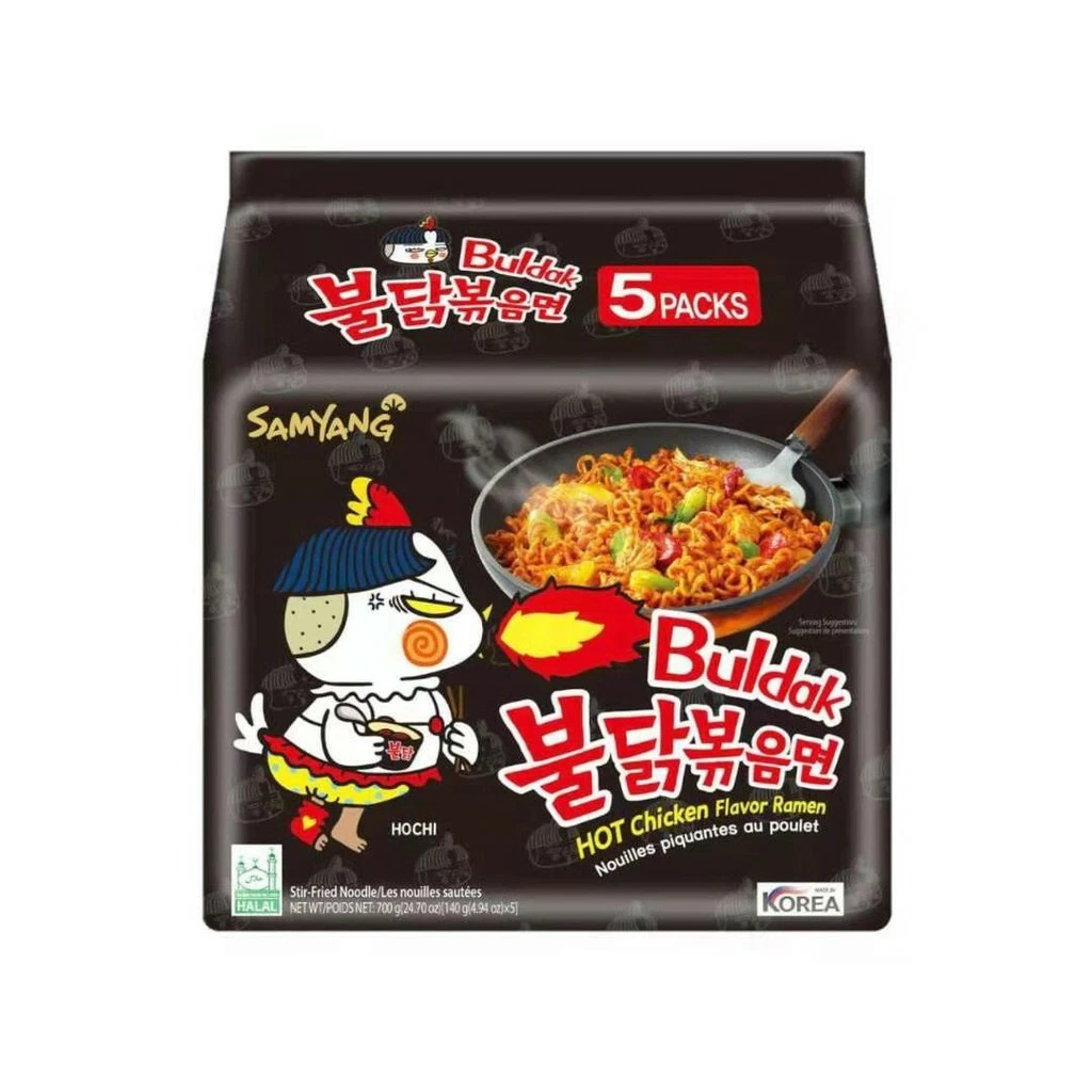 Halal Samyang Ramen Noodles Single Packet, All Flavours, New Samyang Ramen  Noodles