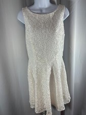 SPEECHLESS FULLY LINED FLORAL LACE WITH SPARKLES DRESS SIZE 11