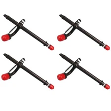 4 Pcs A140828 20673 Fuel Injector for Case 450 450B 455B 1845 1845S 480C 580C