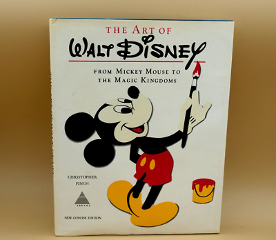 THE ART OF WALT DISNEY  -  Christopher Finch - 1975 HC/DJ