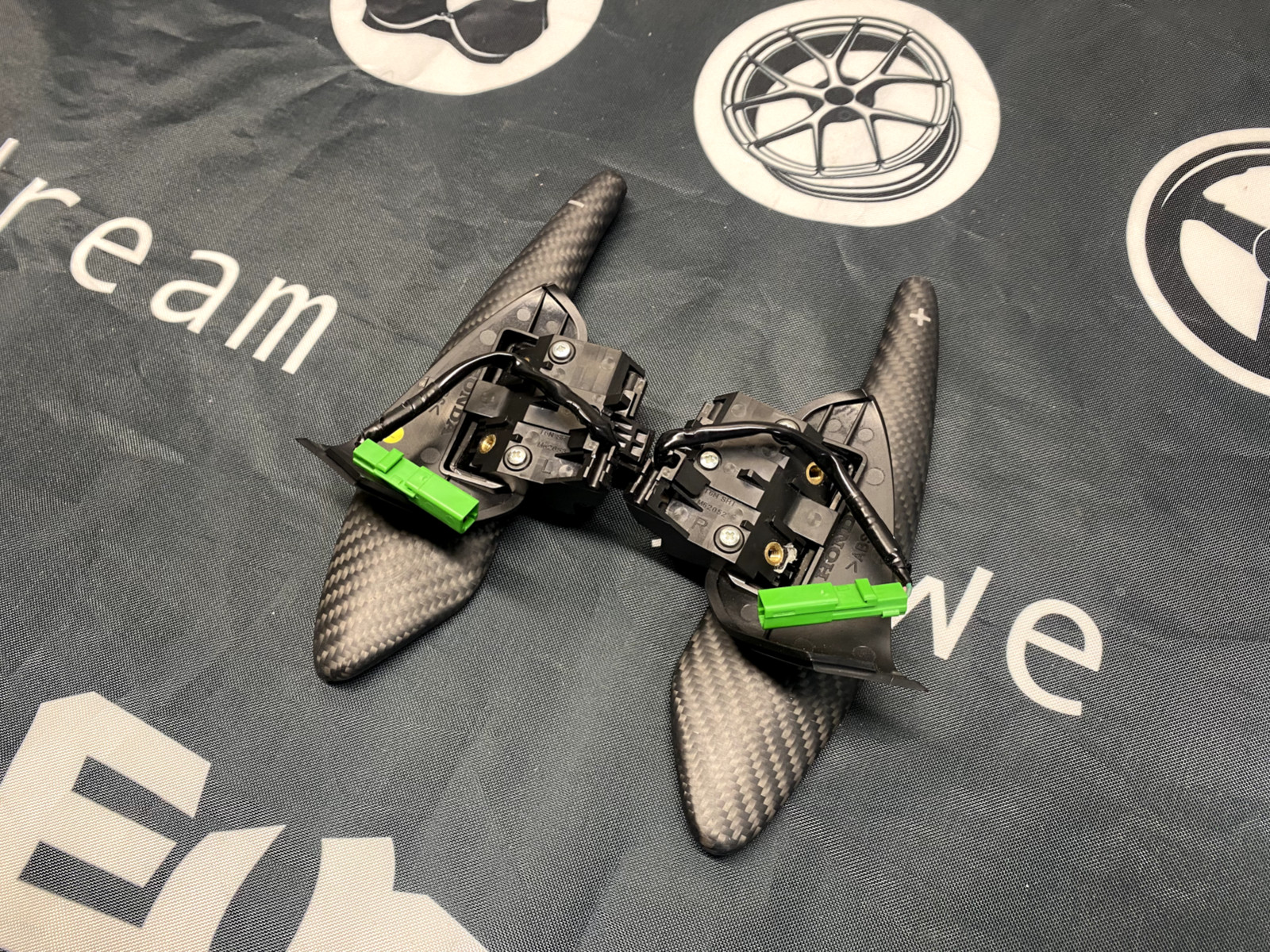 2017+ 2nd gen 17-22 Acura NSX Bespoke OEM Carbon Fiber Extended Paddles