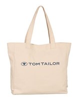 Tom Tailor Marcy Zip Shopper L Schultertasche Tasche Beige Creme Neu
