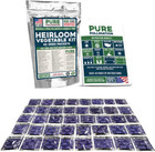 16,500 Non GMO Heirloom Vegetable Seeds Survival Garden 40 Variety Pack