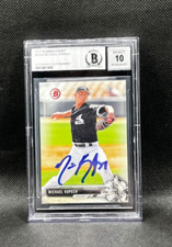 MICHAEL KOPECH signed 2017 BOWMAN DRAFT CARD #BD34 w/ COA BECKETT AUTO 10