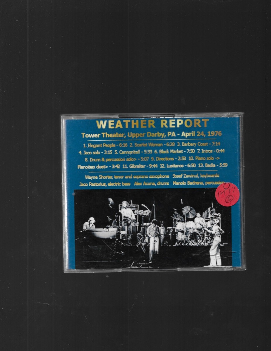 The Legendary Live Tapes 1978-1981 by Weather Report (CD