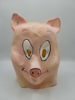 HANGOVER  PART III 3 Halloween PIG Costume Latex Mask Party Porky Pig 