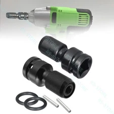 Set Adapter Spanner Drive Converter Quick Release Tools 1/2 Inch Square To 1/4 