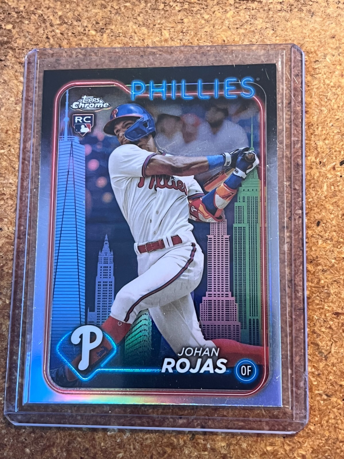 2024 Topps Chrome Fanatics Fest Big Apple # 273 Johan Rojas RC