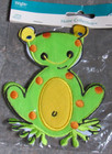 New ListingWright's Embroidered Large Frog Sew On Appliques Patch New in package 5"