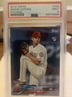 2018 Topps Pitching Shohei Ohtani Rookie Card #700 RC PSA 9 Angles MINT