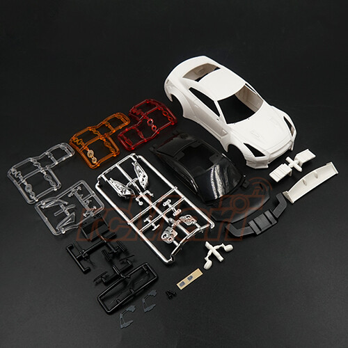 HRC Arena x One Model Nissan LB-WORKS GTR R35 White Body Set HRC Arena x One Model Nissan LB-WORKS GTR R35 White Body Set