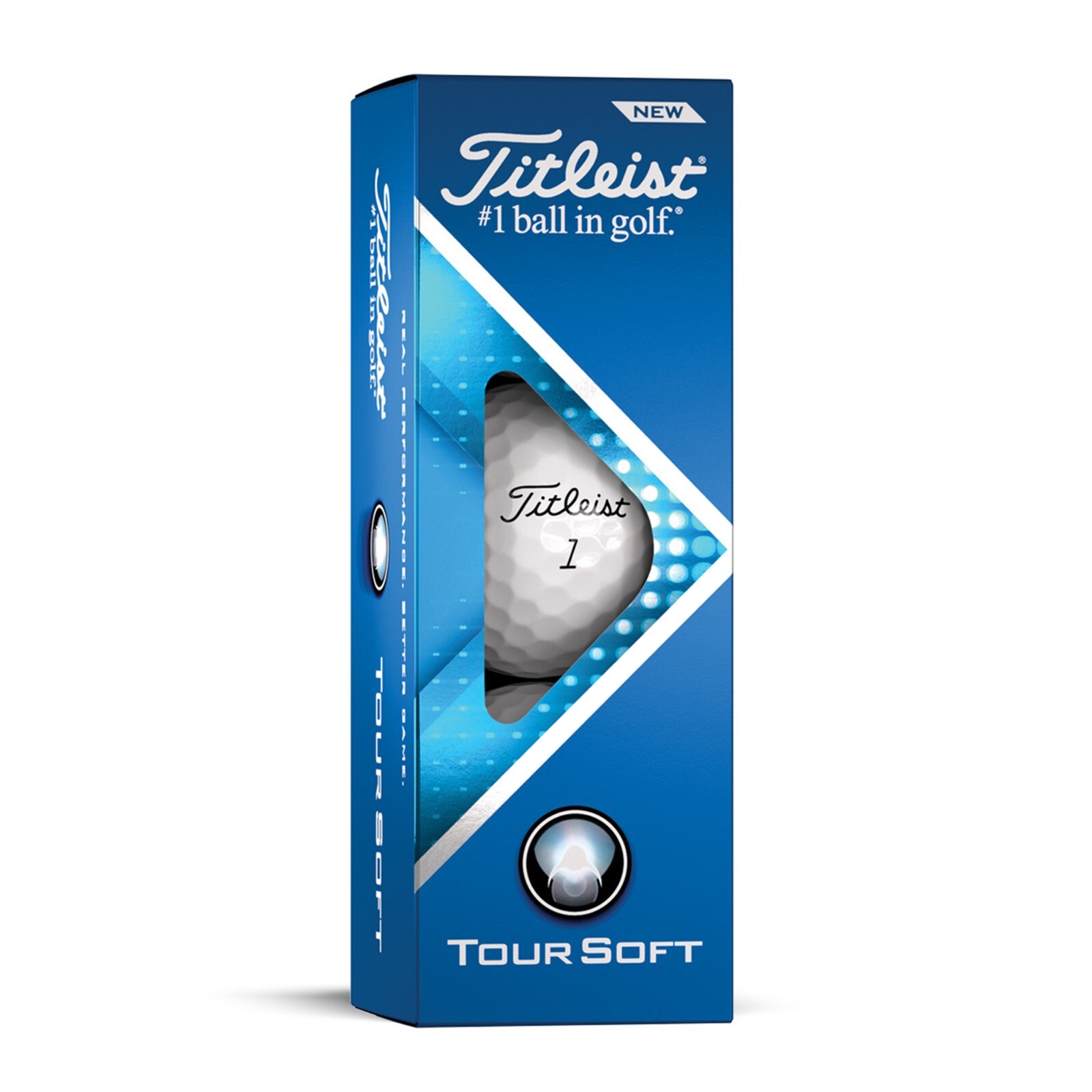 Titleist Tour Soft Golf Balls (One Dozen) - Commanding Distance, Responsive 12ct