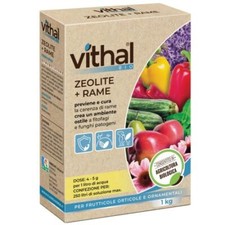 SUPPLÉMENT ZÉOLITE + CUIVRE 1 KG VITHAL BIO-PROTÈGE CONTRE LES PHYTOPHAGES ET...