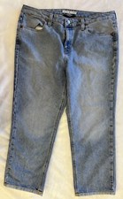 Vintage Tommy Hilfiger Hipster Light Wash Capris Hemmed to 25  Sz 14 EUC
