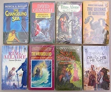 LOT 8~GRIFFIN~DEL REY FANTASY PAPERBACK BOOKS~COLLECTIBLE~MOST UNREAD~NEW
