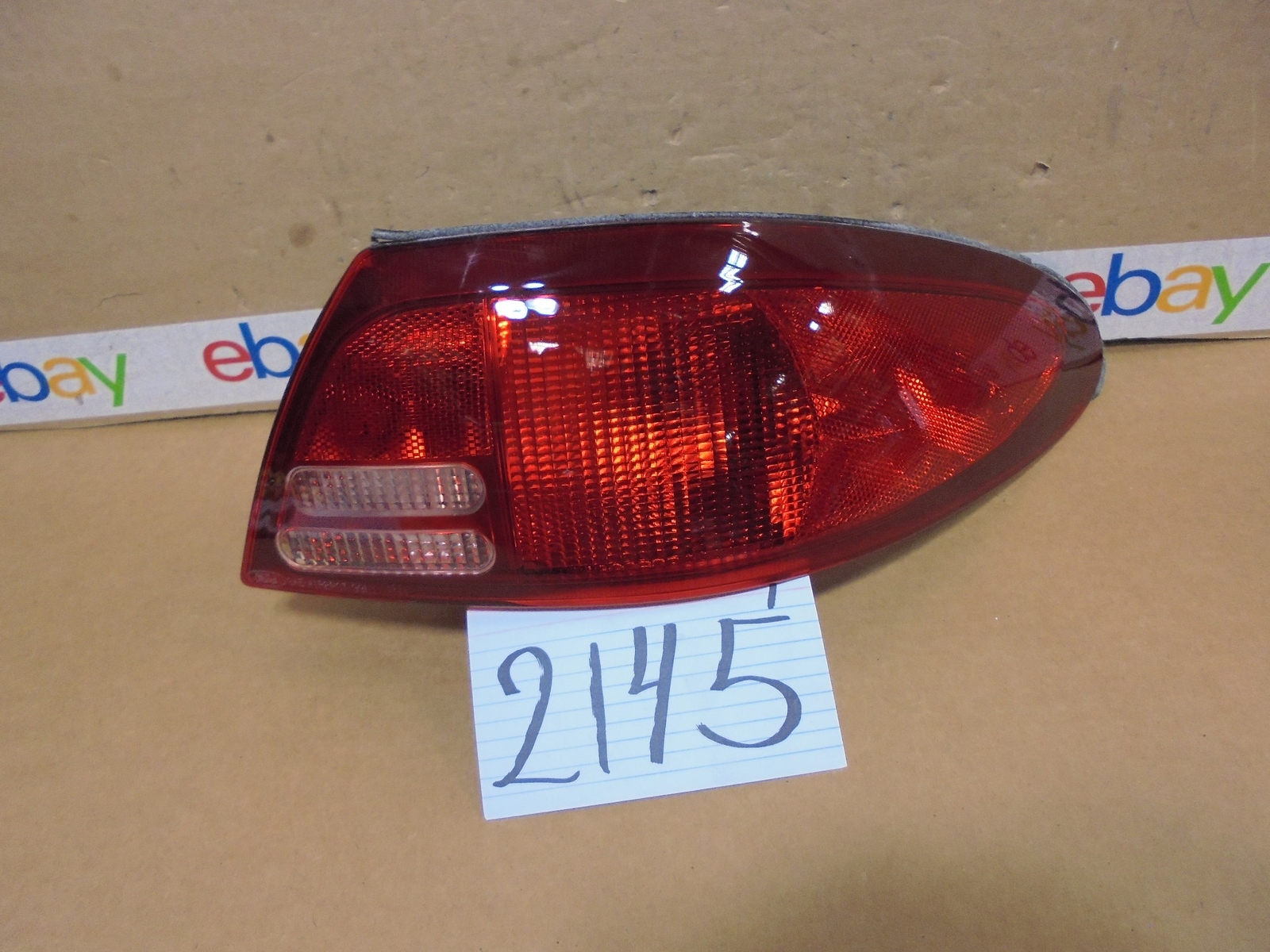 98 - 02 FORD ESCORT PASSENGER Side Used Tail Light Rear Lamp #2145