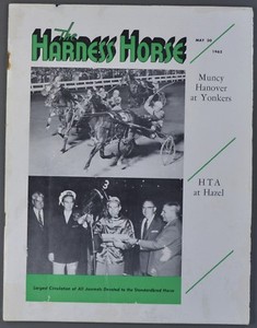 May 30 1962 THE HARNESS HORSE Racing Magazine | eBay