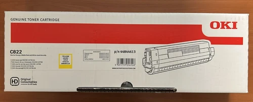 OKI 44844613 Toner yellow gelb f. C822