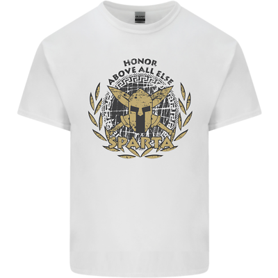 Sparta Honor Sopra Ogni Altra Cosa Maglietta Palestra Bodybuilding