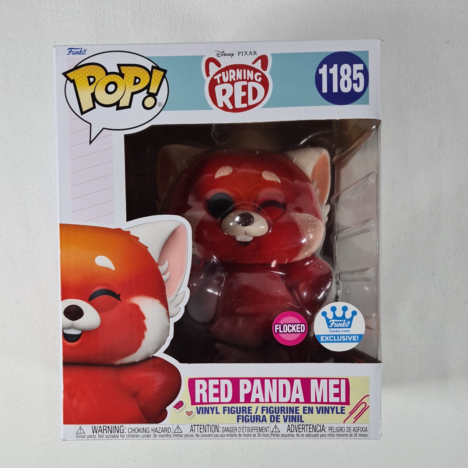 Funko Pop! 6&Quot; | Disney Pixar Turning Red 1185 | Figura De Vinilo Panda Mei Roja Nueva