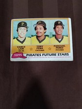 1981 Topps Tony Pena Rookie Card #551. rookie card picture