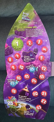 24 ROCKET From Space 2017 LIDL STIKEEZ Mini Figurine COMPLETE SET
