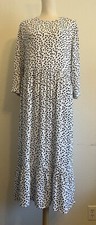Winem’s 3/4 Sleeve Midi Dress Polka Dot Zara Size L