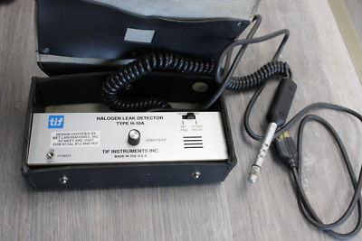 TIF Halogen Leak Detector Type H-10A with Case