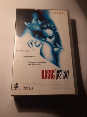 Basic Instinct VHS Film
