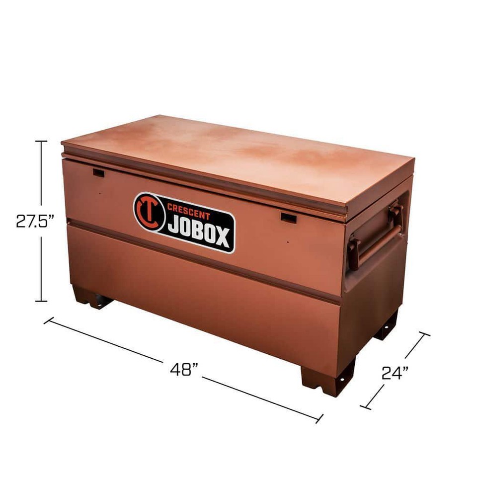 Crescent Jobox SiteVault Tool Box 48"W x 27.5"H x 24"D EZLoader Skid