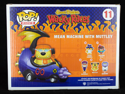 FUNKO POP! チキチキマシン猛レース ケンケン ゼロゼロマシン/Mean Machine Pop! Vinyl Vehicle with Muttley Figure Funko Pop! Rides Mean Machine #11 Wacky Races Muttley