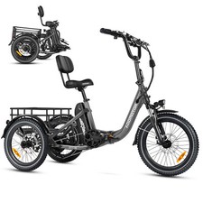CITYTRI E-310 Plus ADDMOTOR Electric Trike 750W 48V 20Ah Folding 3 Wheel E-bikes