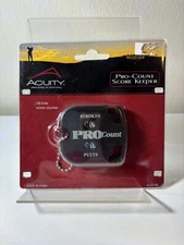 NiP Keychain Pro Count Score Keeper Click Style New In Package 18 HOLES