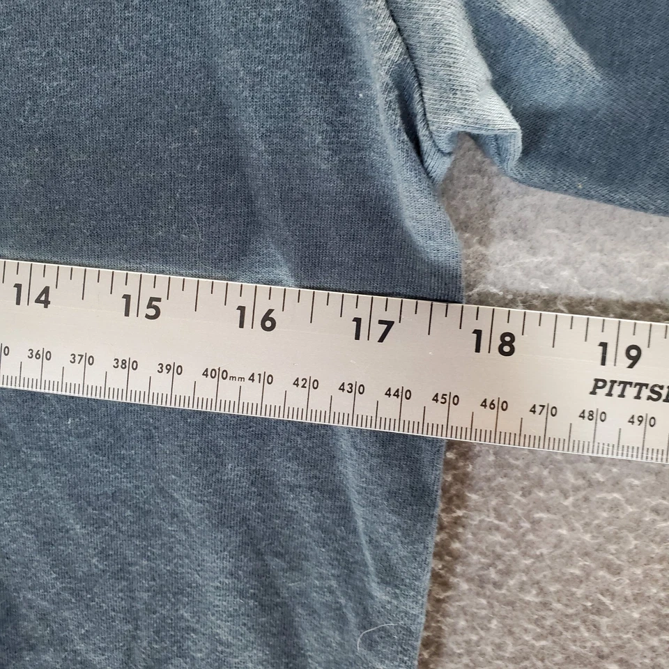 Camiseta Bass Pro Shops Niño XL Azul Logo Gráfico Bandera Americana Águila Gráfico Camiseta Foto 3 de 4