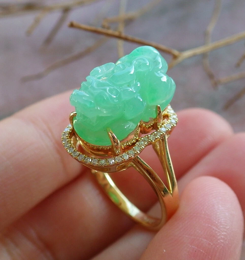 Dragon jade ring sale