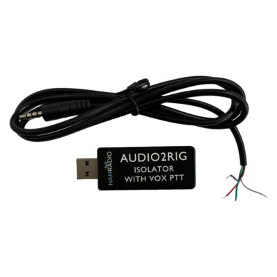 Digital modes interface for amateur radio with built-in audio codec Vox PTT KIT