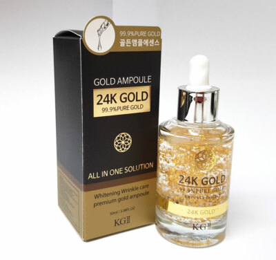 [KG2]24K Gold Ampoule Essence 50ml/99.9Pure Gold/wrinkles & whitening/KOREA MADE