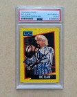 RIC FLAIR Auto 1991 Impel WCW #36 PSA / DNA Authentic WWE WWF Nature Boy
