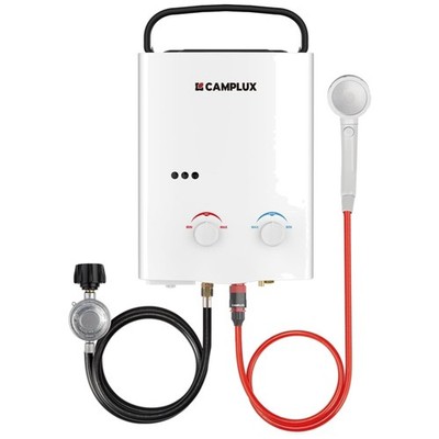 Outdoor Propane Shower - Folding Handle, Overheat Protection