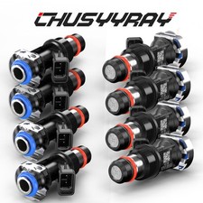 Upgrade 8pcs Fuel Injectors 17113553 For Gmc Sierra 2500 V8 5.3 6.0l 1999-2000