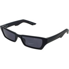 Nike Men's Sunglasses Matte Black Rectangular Frame LUCENT BOOST EV24051 010