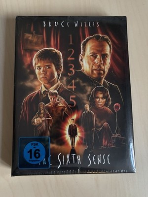 The Sixth Sense - 262/500 Wattiertes Mediabook Blu ray Neu & OVP RAR Digibook