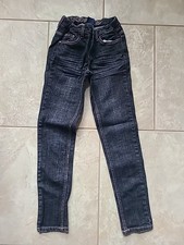 Vintage Squeeze Jeans Denim Pants Embroidered Adjustable Waist Girls Size 10