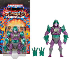 Origins & Thundercats Action Figure Panthor Man Toy 1980S TV Crossover 5.5 In