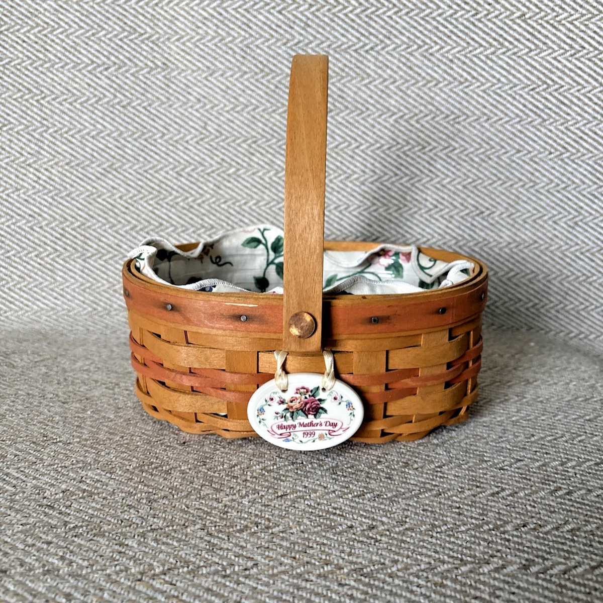 小物入れ longaberger mother's day basket 1999 Longaberger Mothers Day Basket In Longaberger Baskets (1995-1999