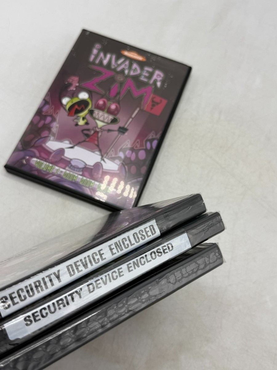 Invader Zim Premium DVD Collector's Box Set Volumes 1-3 & MISSING