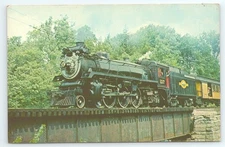 Postcard Pacific #127 Crosses Williams River at Brockways Mills Vermont