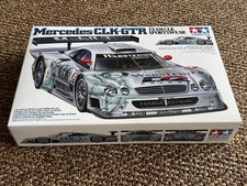 TAMIYA - 1/24 MERCEDES CLK GTR TEAM CLK SPRTSWEAR - KIT 24201 - New